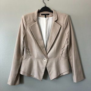 WHBM Blazer Taupe 6P